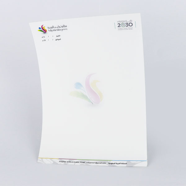 ورق مراسلات 1000 صفحة