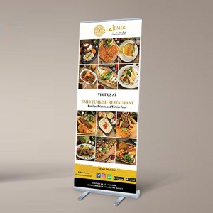 طباعة رول اب ستاند